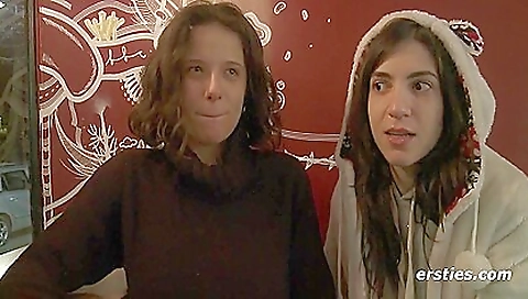 Threesome with strapon